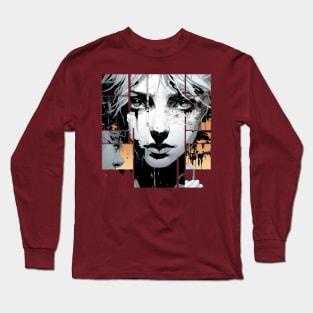 Panel Art Long Sleeve T-Shirt